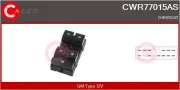 Schalter, Fensterheber 12 V fahrerseitig CASCO CWR77015AS