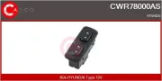 Schalter, Fensterheber 12 V beifahrerseitig fahrerseitig CASCO CWR78000AS