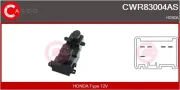 Schalter, Fensterheber 12 V vorne CASCO CWR83004AS
