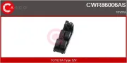 Schalter, Fensterheber 12 V fahrerseitig CASCO CWR86006AS