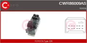 Schalter, Fensterheber 12 V fahrerseitig CASCO CWR86009AS