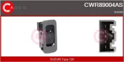 Schalter, Fensterheber 12 V hinten CASCO CWR89004AS