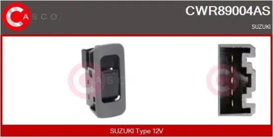 Schalter, Fensterheber 12 V hinten CASCO CWR89004AS Bild Schalter, Fensterheber 12 V hinten CASCO CWR89004AS