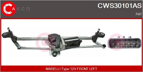 Scheibenreinigungsanlage 12 V vorne CASCO CWS30101AS