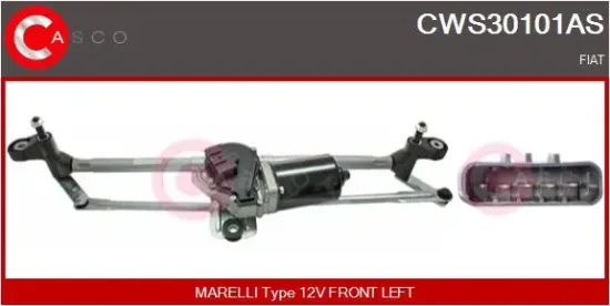 Scheibenreinigungsanlage 12 V vorne CASCO CWS30101AS Bild Scheibenreinigungsanlage 12 V vorne CASCO CWS30101AS