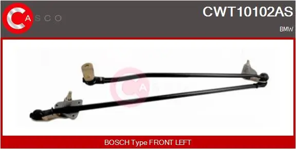 Wischergestänge vorne CASCO CWT10102AS