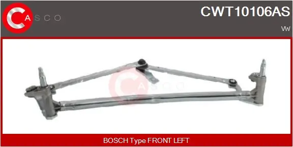 Wischergestänge vorne CASCO CWT10106AS