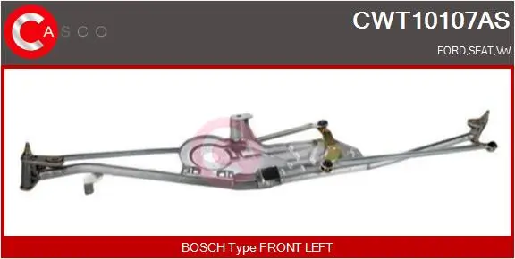Wischergestänge vorne CASCO CWT10107AS