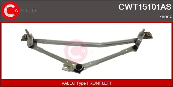 Wischergestänge vorne CASCO CWT15101AS
