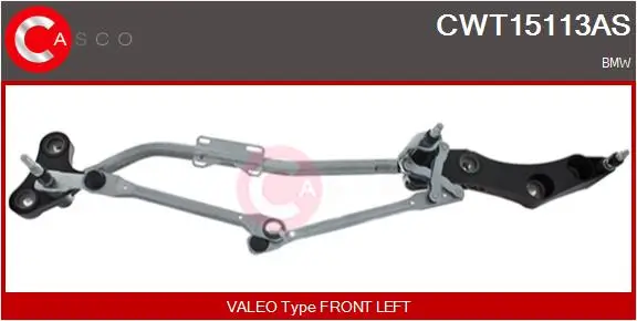 Wischergestänge vorne CASCO CWT15113AS
