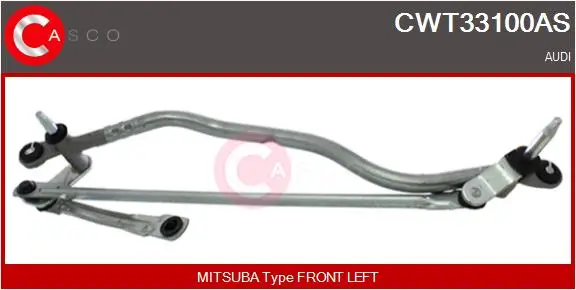 Wischergestänge vorne CASCO CWT33100AS