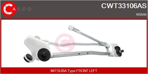 Wischergestänge vorne CASCO CWT33106AS