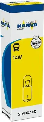 Glühlampe, Blinkleuchte 24 V 4 W T4W NARVA 171413000 Bild Glühlampe, Blinkleuchte 24 V 4 W T4W NARVA 171413000
