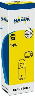Glühlampe, Blinkleuchte 24 V 4 W T4W NARVA 171433000