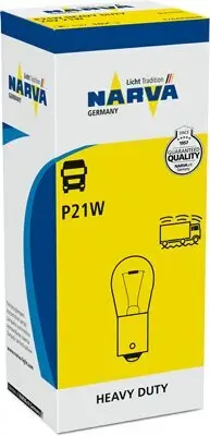 Glühlampe, Blinkleuchte 24 V 21 W P21W NARVA 176443000