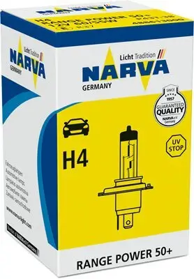 Glühlampe, Fernscheinwerfer 12 V 60/55 W H4 NARVA 488613000 Bild Glühlampe, Fernscheinwerfer 12 V 60/55 W H4 NARVA 488613000