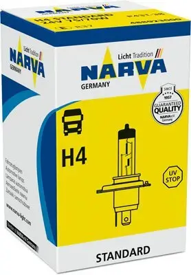 Glühlampe, Fernscheinwerfer 24 V 75/70 W H4 NARVA 488923000 Bild Glühlampe, Fernscheinwerfer 24 V 75/70 W H4 NARVA 488923000