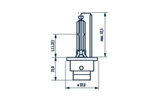 Glühlampe, Fernscheinwerfer 85 V 35 W D2S (Gasentladungslampe) NARVA 840023000 Bild Glühlampe, Fernscheinwerfer 85 V 35 W D2S (Gasentladungslampe) NARVA 840023000