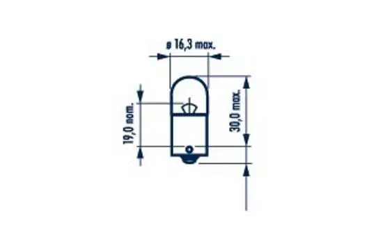 Glühlampe, Blinkleuchte 12 V 5 W R5W NARVA 171714000 Bild Glühlampe, Blinkleuchte 12 V 5 W R5W NARVA 171714000