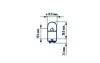 Glühlampe, Blinkleuchte 12 V 5 W R5W NARVA 171723000 Bild Glühlampe, Blinkleuchte 12 V 5 W R5W NARVA 171723000