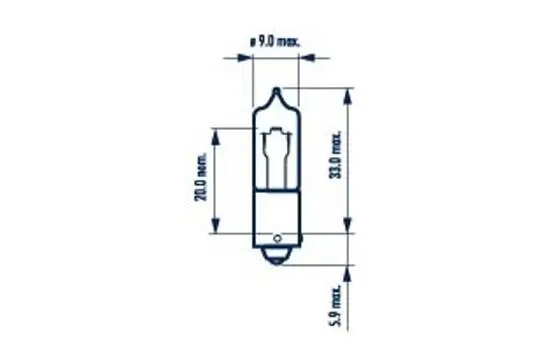 Glühlampe, Blinkleuchte 12 V 21 W H21W NARVA 681913000 Bild Glühlampe, Blinkleuchte 12 V 21 W H21W NARVA 681913000