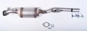 Ruß-/Partikelfilter, Abgasanlage EEC DPF173S
