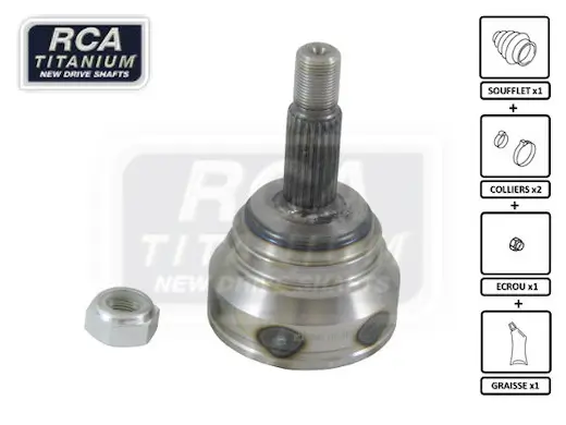 Gelenksatz, Antriebswelle radseitig RCA FRANCE AV86 Bild Gelenksatz, Antriebswelle radseitig RCA FRANCE AV86