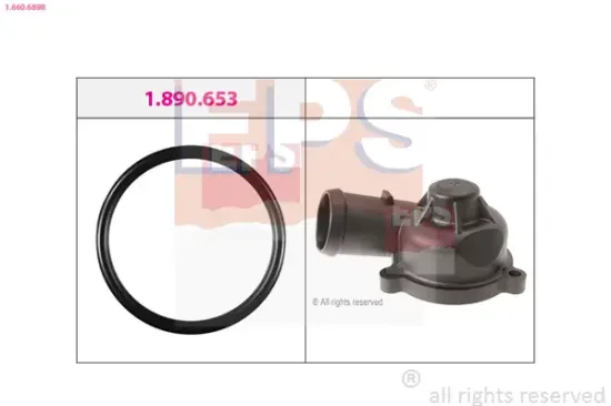 Kühlmittelflansch EPS 1.660.689R Bild Kühlmittelflansch EPS 1.660.689R