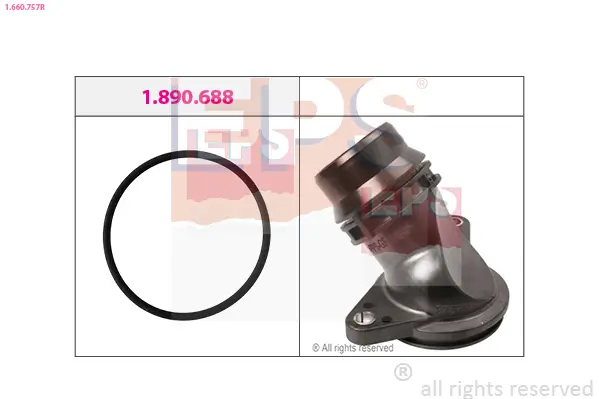 Kühlmittelflansch EPS 1.660.757R