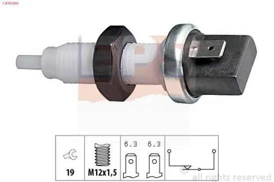 Bremslichtschalter EPS 1.810.000 Bild Bremslichtschalter EPS 1.810.000