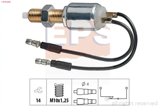 Bremslichtschalter EPS 1.810.028 Bild Bremslichtschalter EPS 1.810.028