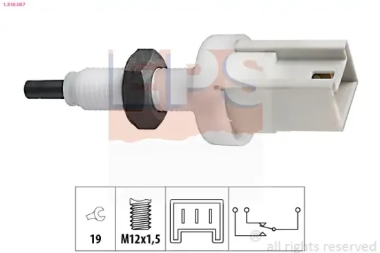 Bremslichtschalter EPS 1.810.067 Bild Bremslichtschalter EPS 1.810.067