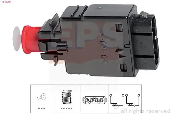 Bremslichtschalter EPS 1.810.081 Bild Bremslichtschalter EPS 1.810.081