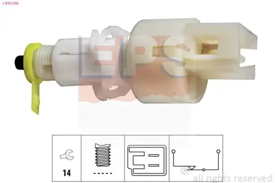 Bremslichtschalter EPS 1.810.108 Bild Bremslichtschalter EPS 1.810.108