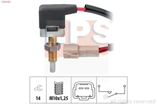 Bremslichtschalter EPS 1.810.167 Bild Bremslichtschalter EPS 1.810.167