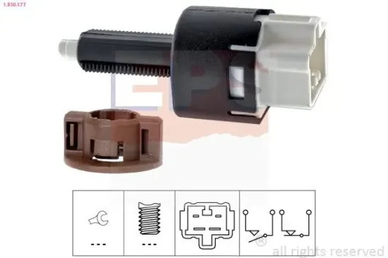 Bremslichtschalter EPS 1.810.177 Bild Bremslichtschalter EPS 1.810.177