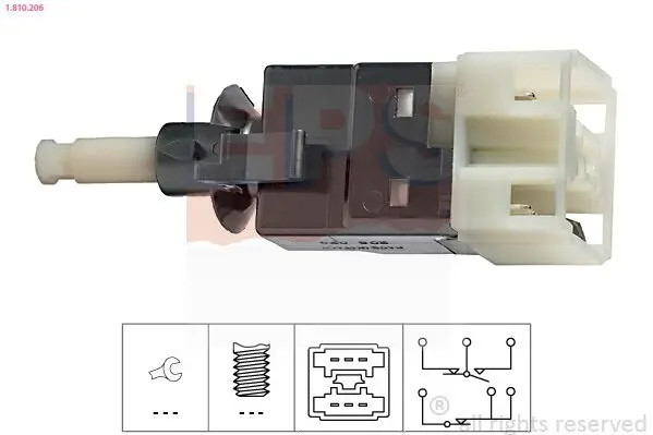 Bremslichtschalter EPS 1.810.206