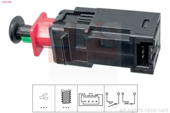 Bremslichtschalter EPS 1.810.208 Bild Bremslichtschalter EPS 1.810.208