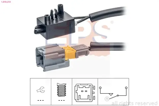 Schalter, Kupplungsbetätigung (GRA) EPS 1.810.210 Bild Schalter, Kupplungsbetätigung (GRA) EPS 1.810.210