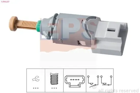 Bremslichtschalter EPS 1.810.227 Bild Bremslichtschalter EPS 1.810.227