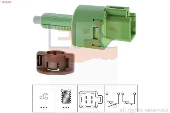 Bremslichtschalter EPS 1.810.254 Bild Bremslichtschalter EPS 1.810.254