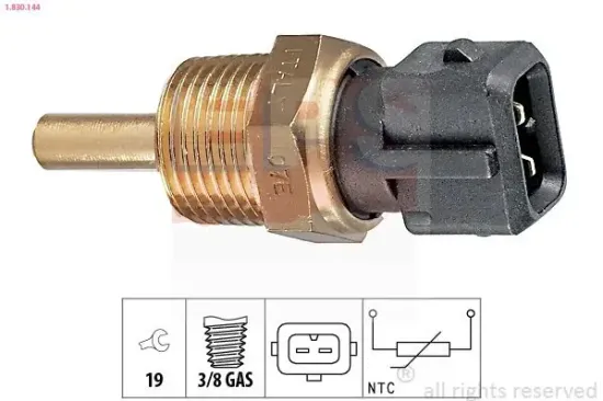 Sensor, Öltemperatur EPS 1.830.144 Bild Sensor, Öltemperatur EPS 1.830.144