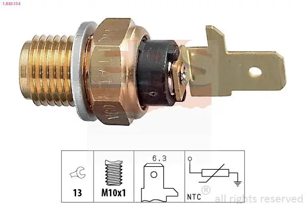 Sensor, Öltemperatur EPS 1.830.154