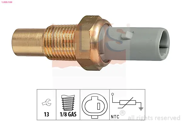 Sensor, Kühlmitteltemperatur EPS 1.830.184