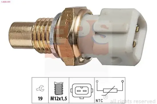 Sensor, Öltemperatur EPS 1.830.191 Bild Sensor, Öltemperatur EPS 1.830.191