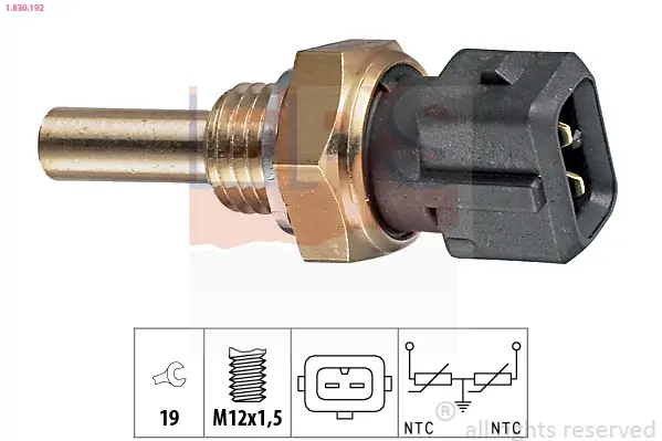 Sensor, Kühlmitteltemperatur EPS 1.830.192