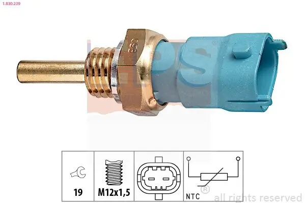 Sensor, Öltemperatur EPS 1.830.239