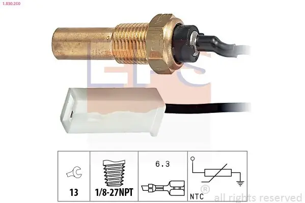 Sensor, Öltemperatur EPS 1.830.250