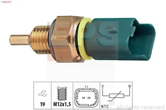 Sensor, Kühlmitteltemperatur EPS 1.830.276 Bild Sensor, Kühlmitteltemperatur EPS 1.830.276