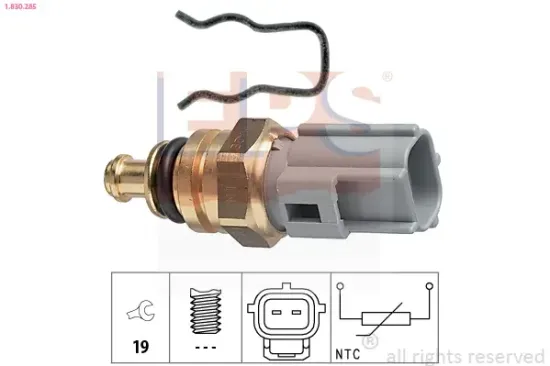Sensor, Kühlmitteltemperatur EPS 1.830.285 Bild Sensor, Kühlmitteltemperatur EPS 1.830.285